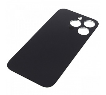 Задняя крышка для iPhone 14 Pro (черный) с широкими отверстиями,ориг#2162950