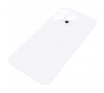 Задняя крышка для iPhone 14 Pro Max (серебро) с широкимиотверстиями, ориг#2162953