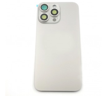 Задняя крышка для iPhone 15 Pro Max (титан) в сборе, ориг#2163268