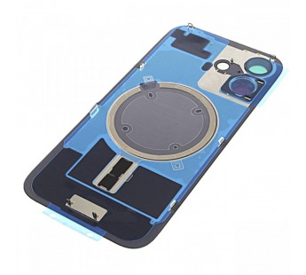Задняя крышка для iPhone 16 (черный) в сборе, ориг#2163277