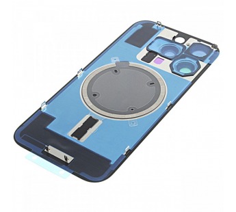Задняя крышка для iPhone 16 Pro Max (белый титан) в сборе, ориг#2163290