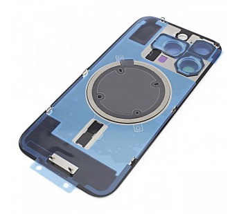 Задняя крышка для iPhone 16 Pro Max (натуральный титан) в сборе, ориг#2163286