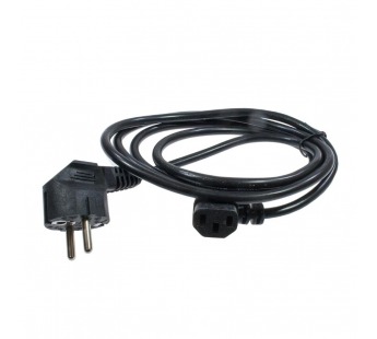 Кабель сетевой 220В PC-186 (3-pin 1,4м) угловой#2162927