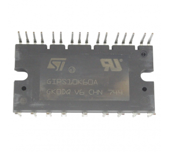 Выходной драйвер STM STGIPS10K60A (SDIP-25L) Драйверэлектродвигателя мостовой 3 фазы 600В 10А#2176460