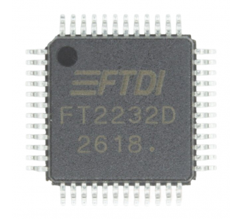 Интерфейсы FTDI FT2232D (LQFP-48) Контроллер USB-UART#2179096