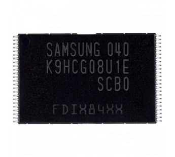 Микросхемы памяти SAMSUNG K9HCG08U1E-SCB0 (TSOP-48) NANDFlash память 64GByte#2163784