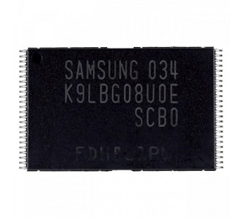 Микросхемы памяти SAMSUNG K9LBG08U0E-SCB0 (TSOP-48) NANDFlash память 32GByte#2163782