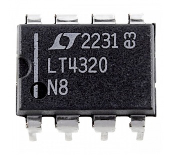 Управление питанием AD LT4320IN8#PBF (DIP-8)/LT4320N8 Контроллермостового выпрямителя на N-MOSFET#2163821
