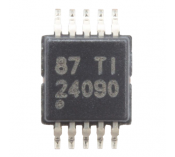 Управление питанием TI BQ24090DGQR (MSOP-10-EP) Контроллерзаряда Li-Ion Li-Pol батареи#2164011