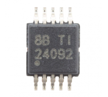Управление питанием TI BQ24092DGQR (MSOP-10-EP) Контроллерзаряда Li-Ion батареи#2164010