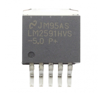 DC-DC преобразователи TI LM2591HVS-5.0/NOPB (D2-PAK-5) Step-DownDC-DC преобразователь#2164173