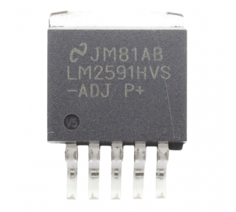 DC-DC преобразователи TI LM2591HVS-ADJ/NOPB (D2-PAK-5) Step-DownDC-DC преобразователь#2164172