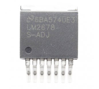 DC-DC преобразователи TI LM2678S-ADJ/NOPB (D2-PAK-7) Step-DownDC-DC преобразователь#2164192