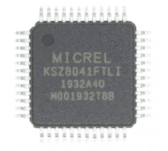 Интерфейсы Microchip KSZ8041FTLI-TR (TQFP-48) Контроллер Еthernet#2179088