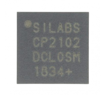 Интерфейсы SILABS CP2102-GMR (VFQFN-28) Контроллер USB-UART#2179081