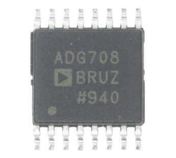 Логические микросхемы AD ADG708BRUZ (TSSOP-16) Низковольтныймультиплексор#2163216