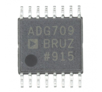 Логические микросхемы AD ADG709BRUZ (TSSOP-16) Низковольтныймультиплексор#2163215