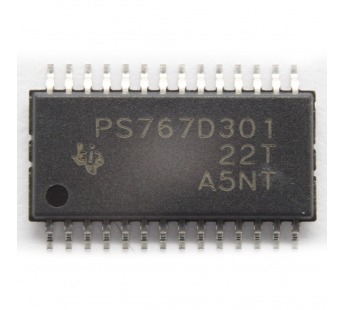 Стабилизаторы напряжения TI TPS767D301PWPR (HTSSOP-28)Стабилизатор напряжения 3,3В 1А/1,5…5,5В 1А#2163411