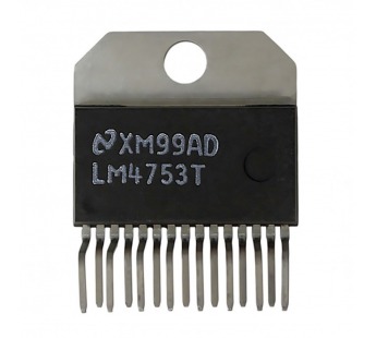 Усилители низкой частоты TI LM4753T (TA15A) УНЧ 2х10Вт#2178755