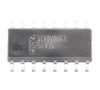 Интерфейсы TI DS26LV31TMX/NOPB (SO-16) 4-х канальныйдифференциальный линейный драйвер#2164112