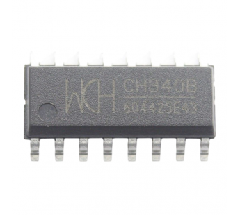 Интерфейсы WCH CH340B (SOP-16) Контроллер USB-UART#2179078