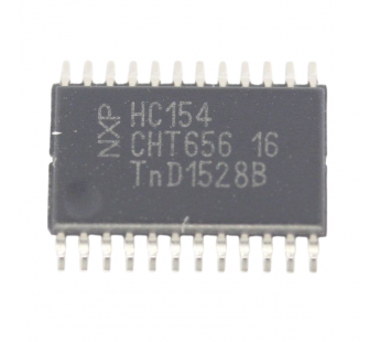 Логические микросхемы NXP 74HC154PW (TSSOP-24) Дешифратор 4 на16#2163265