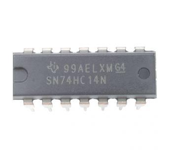Логические микросхемы TI 74HC14N FSC (DIP-14) Триггер Шмитта синвертором#2163367
