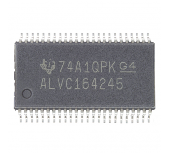 Логические микросхемы TI SN74ALVC164245DLR (TSSOP-48)Преобразователь логического уровня 16-бит#2163470