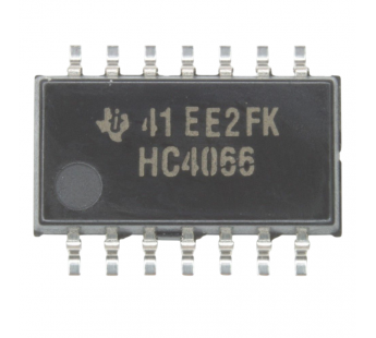 Логические микросхемы TI SN74HC4066NSR (SO-14) Коммутатораналогового сигнала#2163455