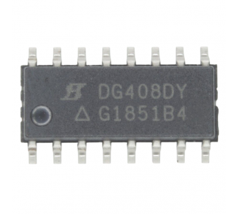Логические микросхемы VISHAY DG408DY-E3 ( SO-16) Аналоговыймультиплексор#2163513