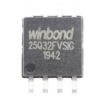 Микросхемы памяти WINBOND W25Q32FVSIG (SO-8) Флеш-память32Mbit SPI#2163768