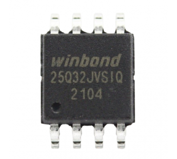 Микросхемы памяти WINBOND W25Q32JVSSIQ (SO-8) Флеш-память32Mbit SPI#2163766