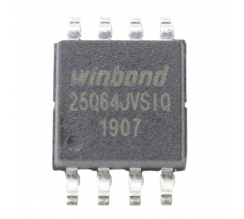 Микросхемы памяти WINBOND W25Q64JVSSIQ (SO-8) Флеш-память64Mbit SPI#2163763
