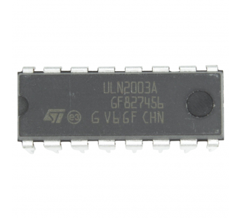 Выходной драйвер STM ULN2003A (DIP-16) Транзисторная матрица#2163159