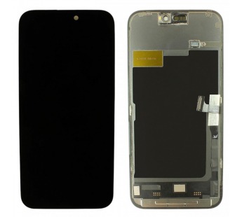 Дисплей для iPhone 15 Pro Max + тачскрин + рамка (черный), JK (шлейфIC)#2167016