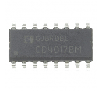 Логические микросхемы HGSEMI CD4017BM (SO-16) Счетчик-делитель#2163212