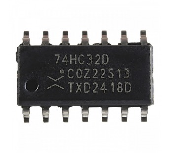 Логические микросхемы NXP 74HC32D (SO-14) Логический элемент 4ИЛИ#2163262