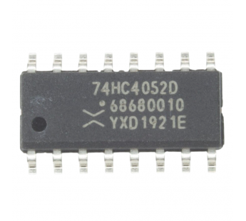 Логические микросхемы NXP 74HC4052D (SO-16) Аналоговыймультиплексор#2163261