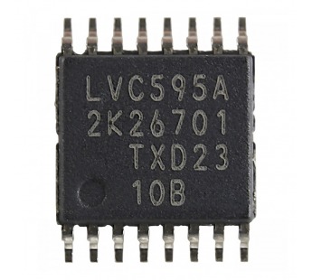 Логические микросхемы NXP 74LVC595APW (TSSOP-16) Сдвиговыйрегистр 8-раз.#2163258