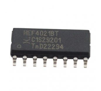 Логические микросхемы NXP HEF4021BT (SO-16) Сдвиговый регистр8-раз.#2163253