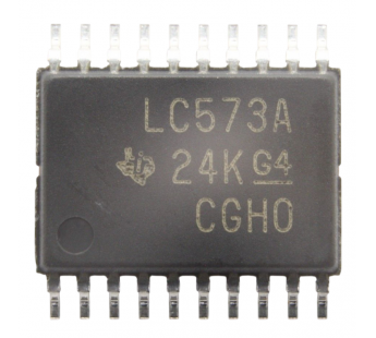 Логические микросхемы TI SN74LVC573APWR (TSSOP-20) Регистрзащёлка 8-бит с тремя состояниями#2163496