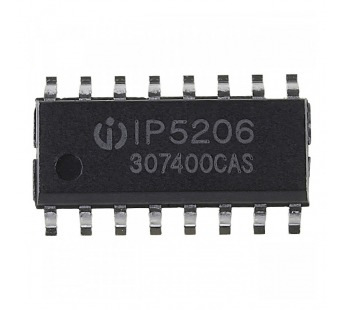 Управление питанием INJOINIC IP5206 (ESOP-16) Контроллер Power Bank#2163836