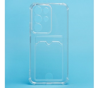 Чехол-накладка - SC276 с картхолдером для "Realme C83 5G/P4 Lite/Narzo 100 Lite" (transparen(245114)#2165135