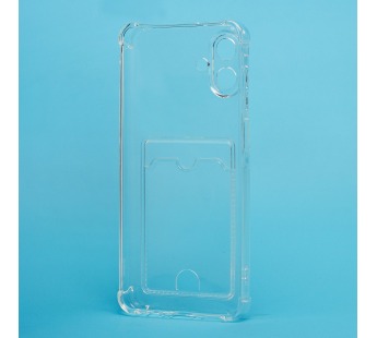 Чехол-накладка - SC276 с картхолдером для "Samsung Galaxy A07 5G/ F70e 5G" (transparent) (245080)#2166731