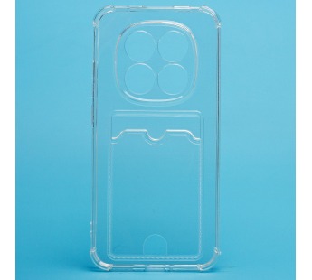 Чехол-накладка - SC276 с картхолдером для "Xiaomi Redmi Note 15 Pro 5G" (transparent) (245010)#2165130
