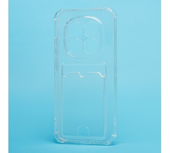 Чехол-накладка - SC276 с картхолдером для "Xiaomi Redmi Note 15 Pro 5G" (transparent) (245010)#2166728