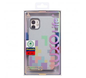 Чехол-накладка Luxo Creative PC для "Apple iPhone 11" (M036) (silver) (245256)#2163538
