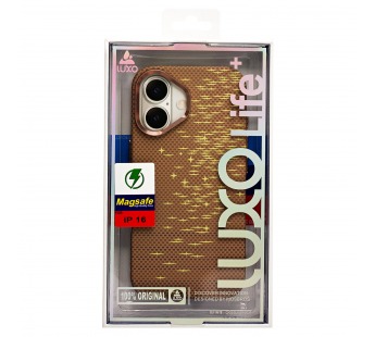Чехол-накладка Luxo Creative PC для "Apple iPhone 16" (M002) (beige) (245165)#2163574