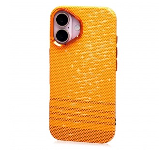 Чехол-накладка Luxo Creative PC для "Apple iPhone 16" (M004) (orange) (245180)#2165193