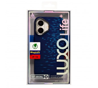 Чехол-накладка Luxo Creative PC для "Apple iPhone 16" (M005) (dark blue) (245195)#2163570